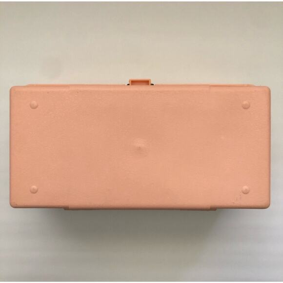 Plano Caboodles Pink Peach Plastic 2 Tray Jewelry Make Up Storage Case 552072 - Picture 5 of 14